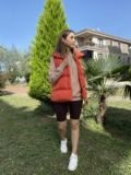 Turuncu Oversize Şişme Yelek