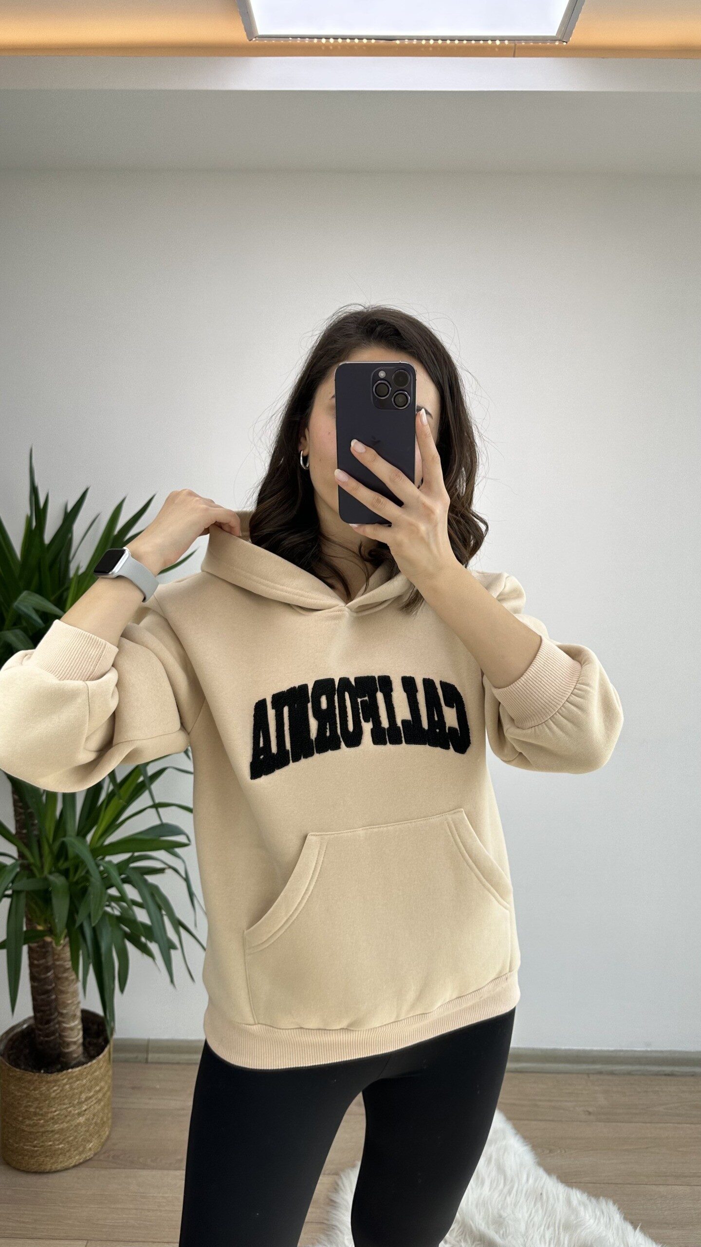 Mango CALİFORNİA Sweat—Bej
