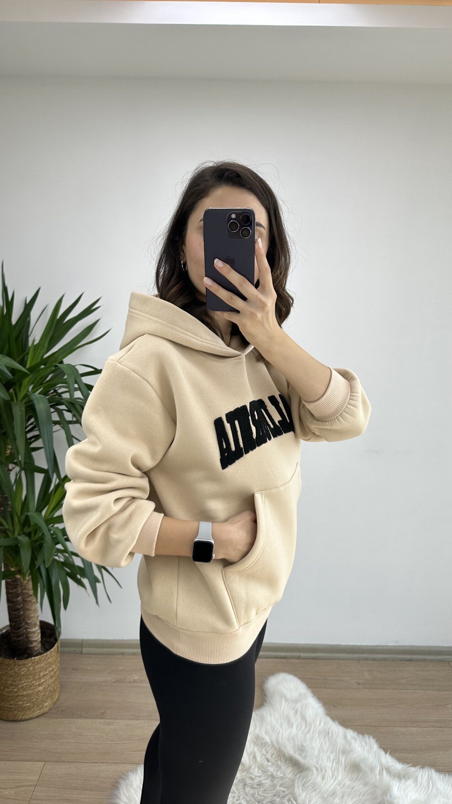 Mango CALİFORNİA Sweat—Bej - Görsel 5