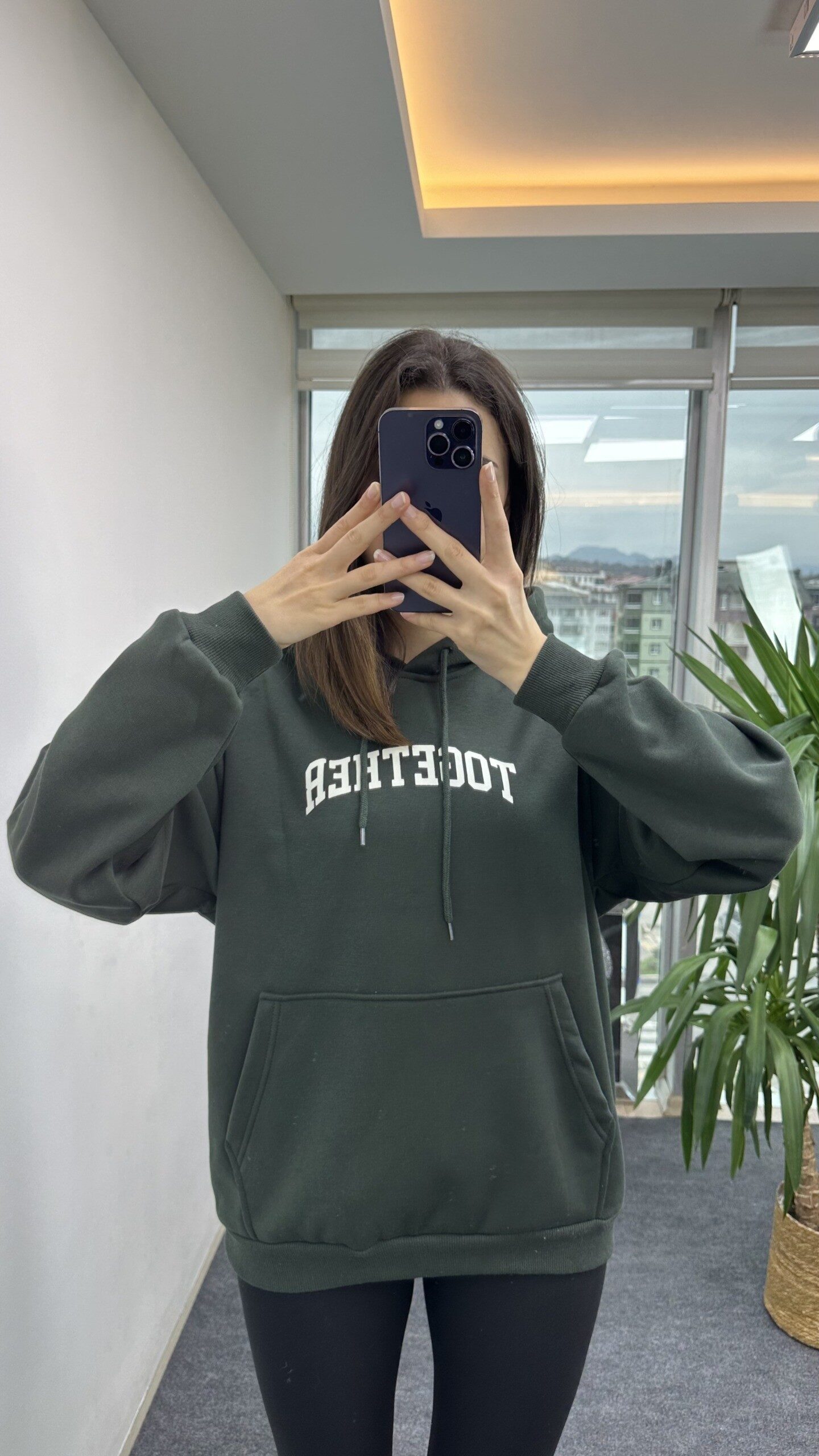 Yeşil TOGETHER Sweat - Görsel 3